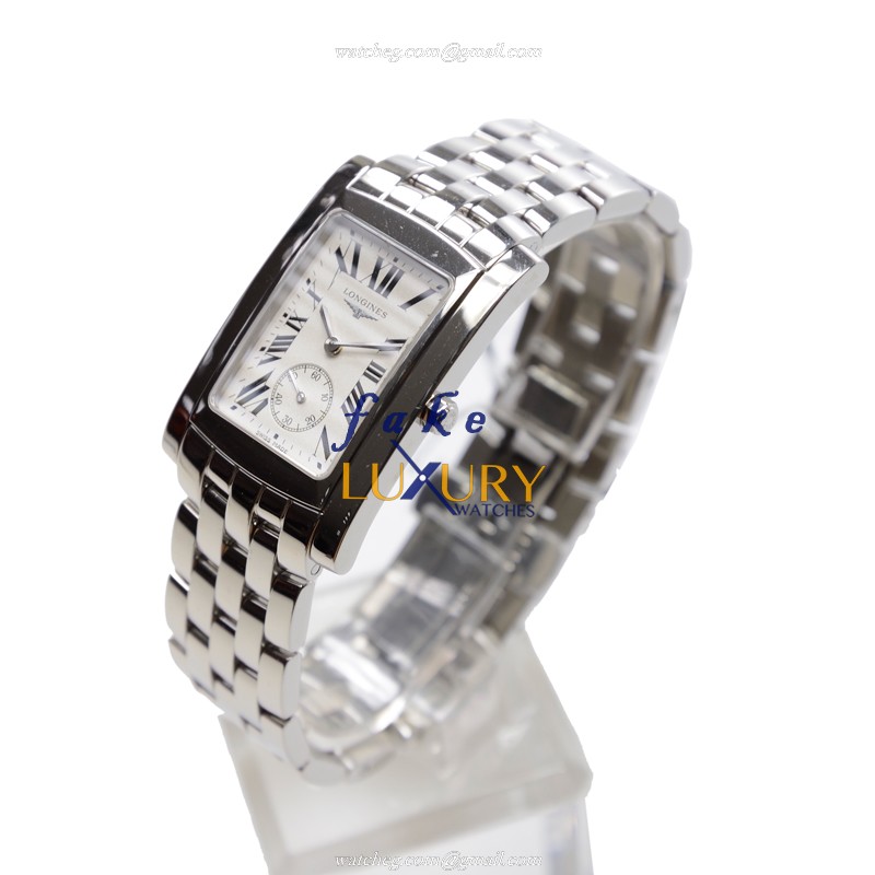 Longines L5.655.4.71.6 DOLCE VITA Quartz Stainless Steel Replica Watch - White Dial, Silver Strap - Image 3