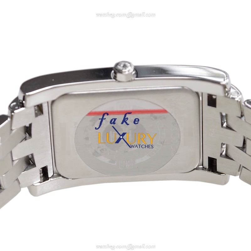 Longines L5.655.4.71.6 DOLCE VITA Quartz Stainless Steel Replica Watch - White Dial, Silver Strap - Image 4