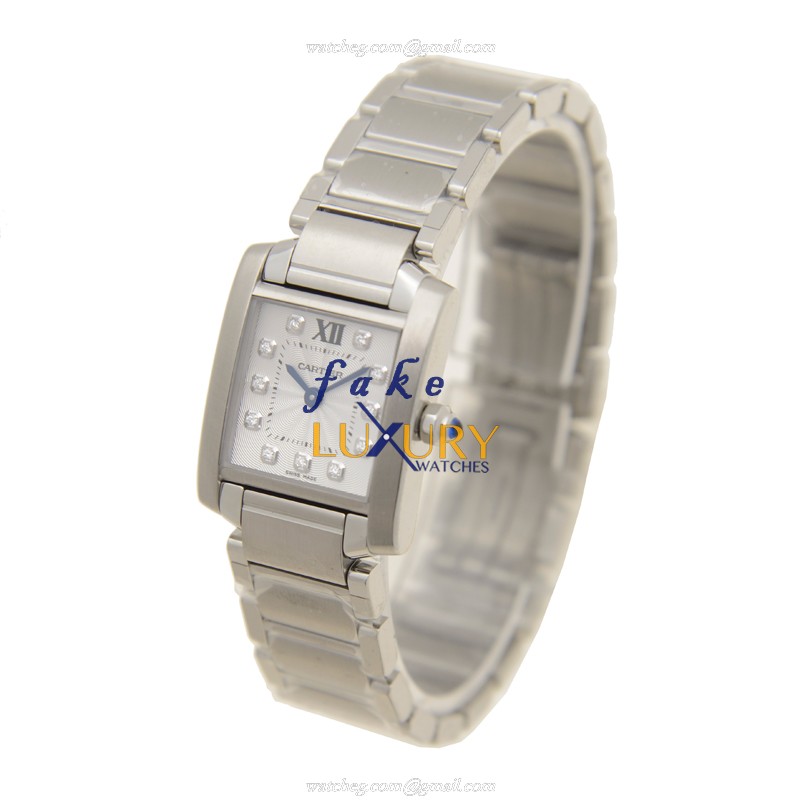 Cartier WE110006 Quartz Stainless Steel Replica Watch, Automatic, Silver Dial, Sapphire Crystal - Image 3
