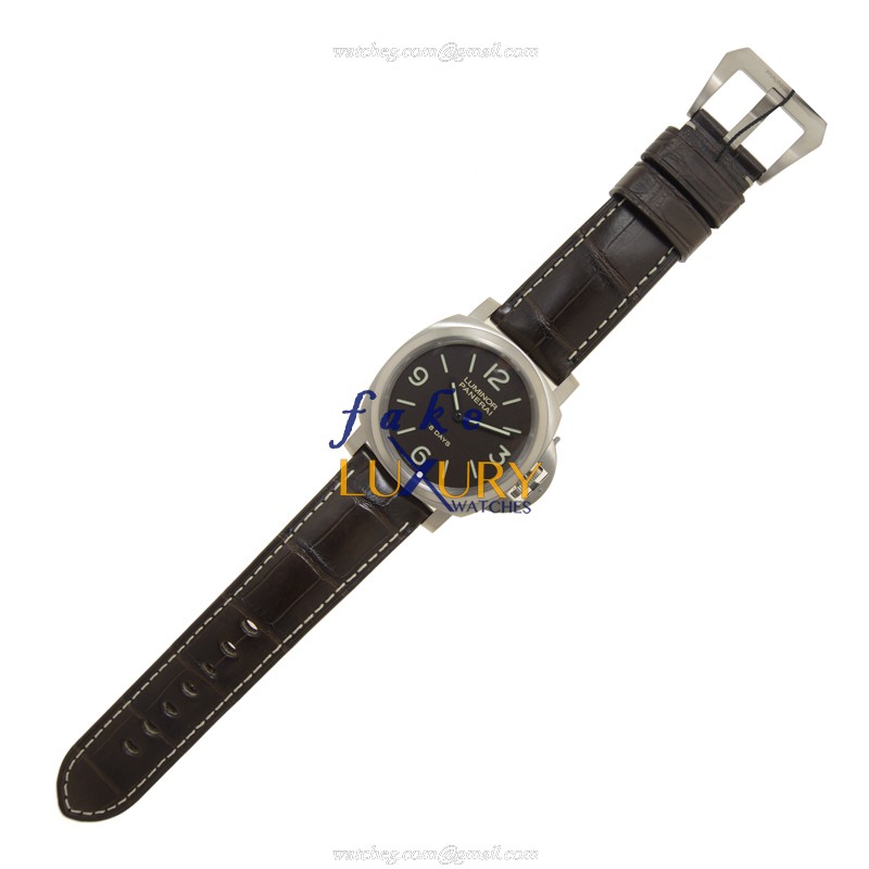 Panerai PAM00562 Luminor Replica Watch, Manual Wind, Brown Dial, PVD Titanium Case - Image 2