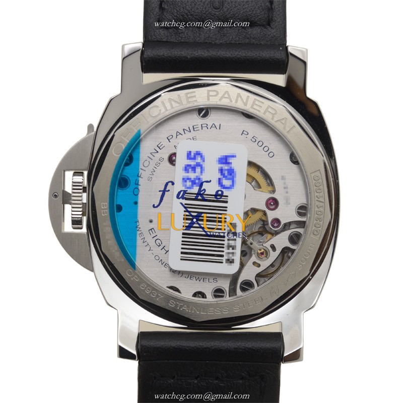 Panerai PAM00563 LUMINOR Manual Wind - White Dial - Stainless Steel Case - Replica Watch - Image 3