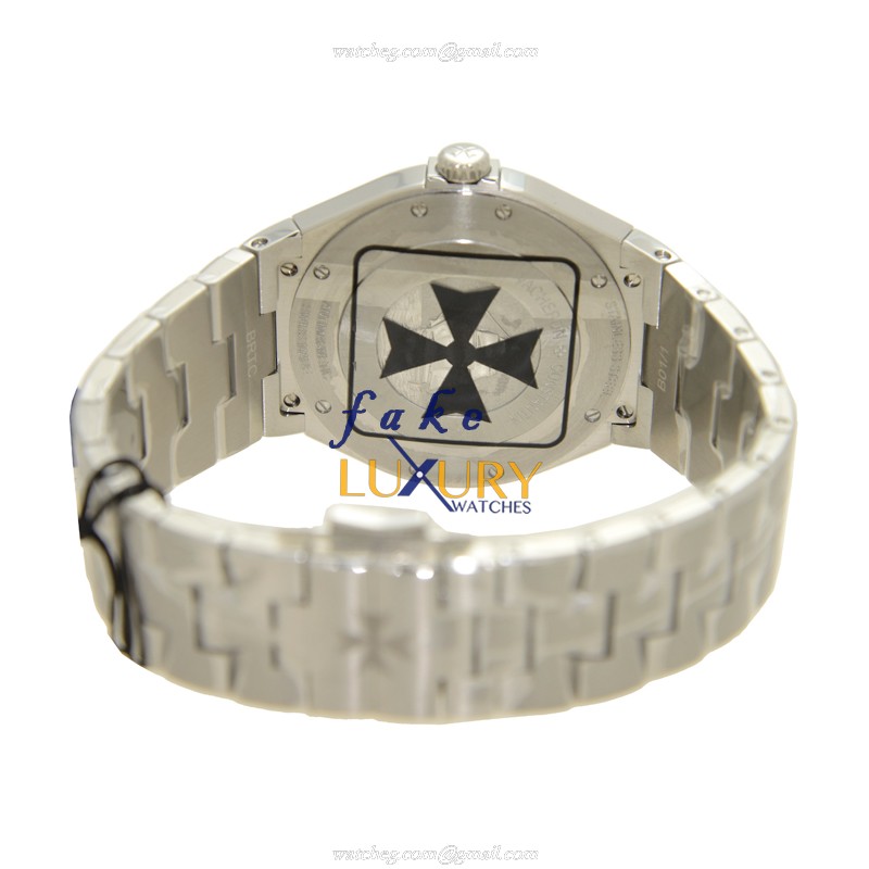 47040/B01A-9093 - Vacheron Constantin Overseas Replica Watch - Automatic Stainless Steel Silver Dial - Image 4