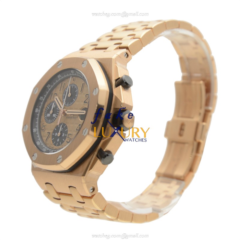 26470OR.OO.1000OR.01 - Audemars Piguet Royal Oak Offshore Replica Watch - 18kt Rose Gold - Automatic - Image 2