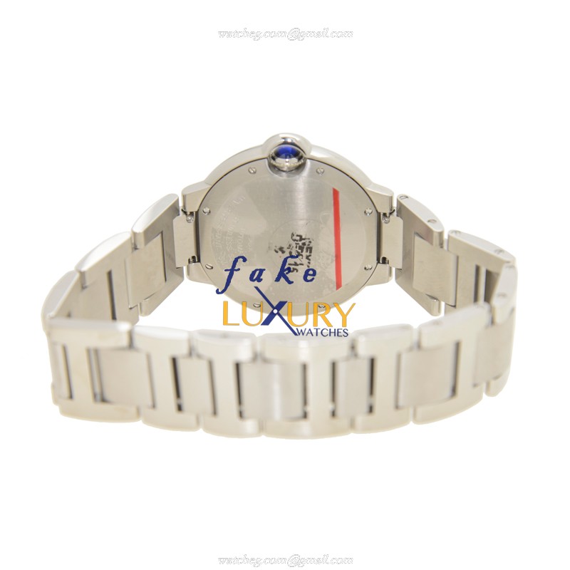 Cartier W6920041 BALLON BLEU - Automatic - Stainless Steel Case - Replica Watch - 36.6mm Pink Dial - Image 4