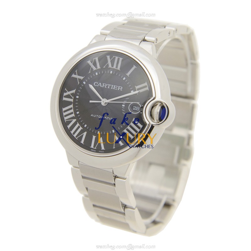 W6920042 - Cartier Ballon Bleu Replica Watch Automatic Black Dial Stainless Steel - Image 3