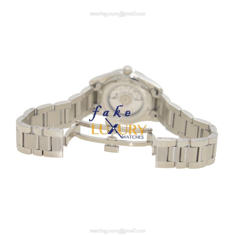 Longines L2.285.4.87.6 Conquest Replica Watch With Automatic Movement, White Mother of Pearl Dial - Image 5