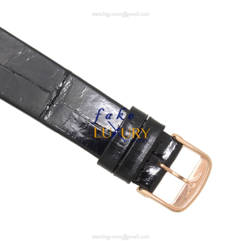 Longines L4.691.8.11.0 La Grande Replica Watch Quartz Movement 18kt Yellow Gold White Dial Black - Image 4