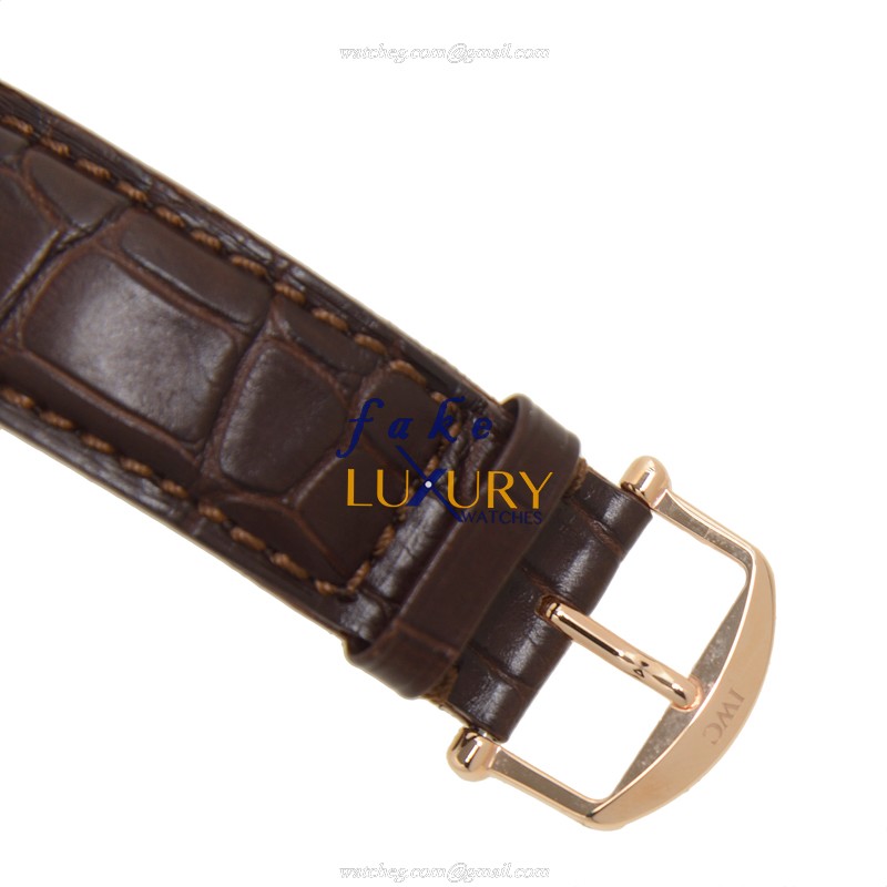 IWC IW356504 Portofino Automatic 18kt Rose Gold Silver Dial Replica Watch - Image 4