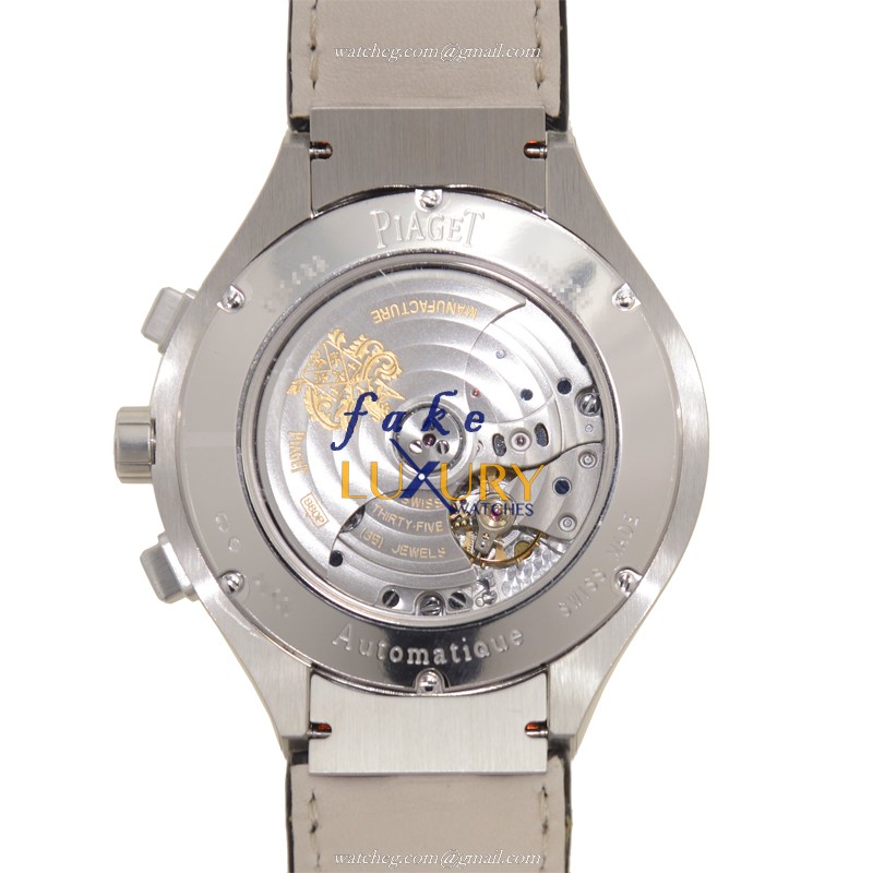 G0A32038 - Piaget Polo Replica Watch - Automatic - 18kt White Gold - Silver Dial - Image 2