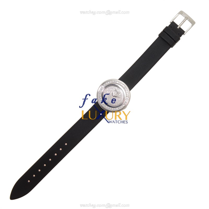 Piaget G0A36189 Replica Watch, Silver Dial, 18kt White Gold & Diamond Case, Quartz - Image 2