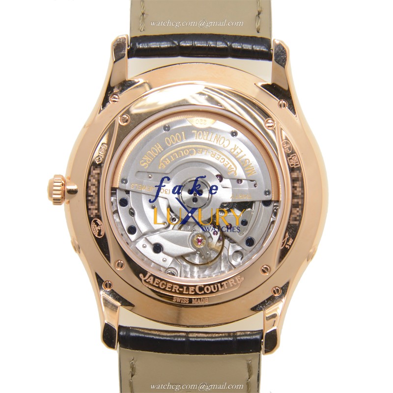 Jaeger-Lecoultre Q1362520 - Master Ultra Thin - Automatic - 18kt Rose Gold - Replica Watch - 39mm - Image 3