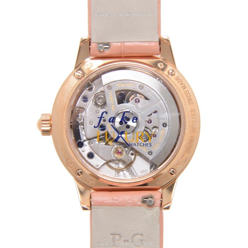 Jaeger-Lecoultre Q3512520 RENDEZ VOUS Automatic 18kt Rose Gold & Diamonds - Silver Dial - Alligator - Image 3
