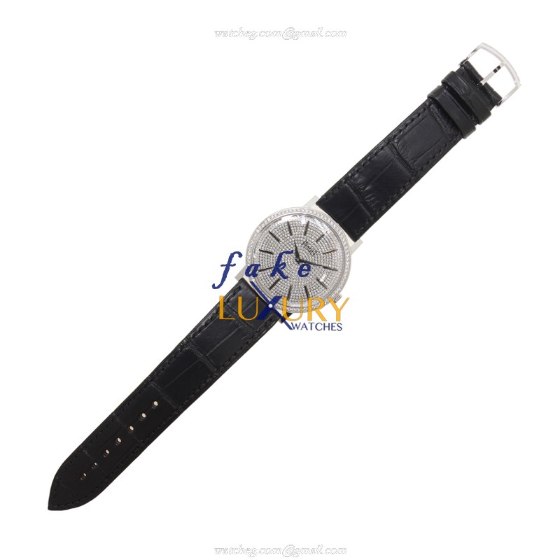 Piaget G0A36129 Altiplano 18kt White Gold Diamond Silver Dial | Manual Wind | Replica Watch - Image 2