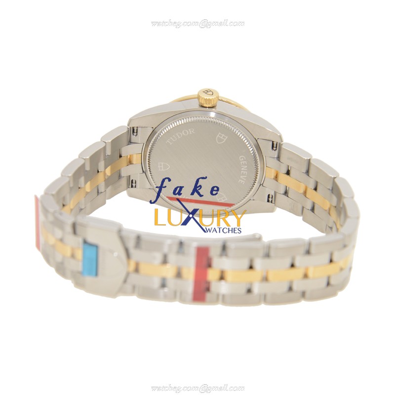 Tudor 53003-68033-CHCL GLAMOUR DATE Auto 18kt Gold Steel Replica Watch - Swiss Movement - Image 4