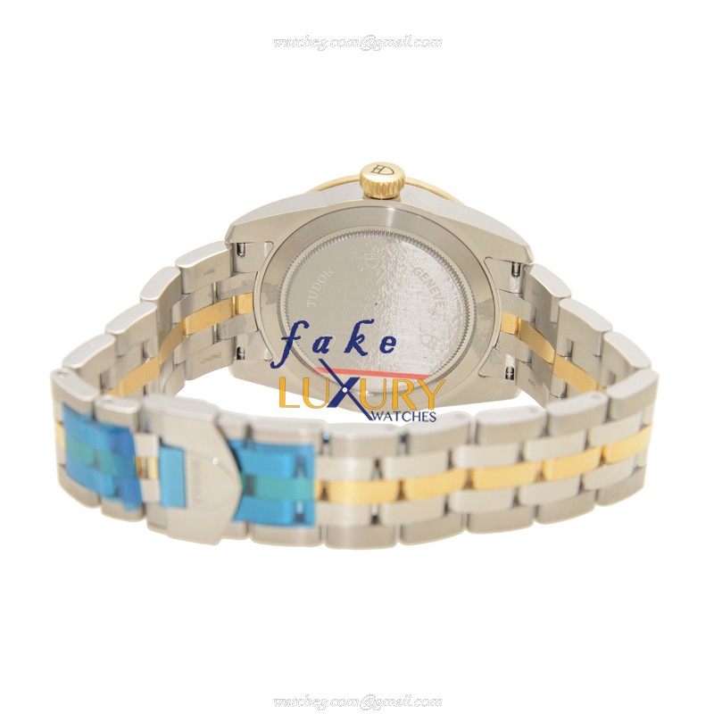 -56003-68063-CHCL Tudor GLAMOUR DATE Automatic 39mm 18kt Gold & Steel Replica Watch - Image 4