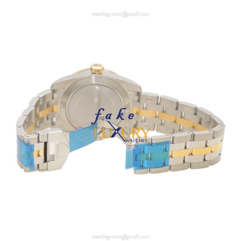-56003-68063-CHCL Tudor GLAMOUR DATE Automatic 39mm 18kt Gold & Steel Replica Watch - Image 5