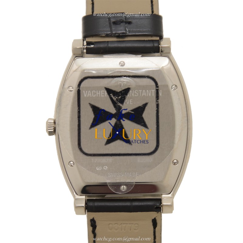 83080/000G-9408 - Vacheron Constantin Malte Replica Watch - Manual Wind 18kt White Gold Silver Dial - Image 3