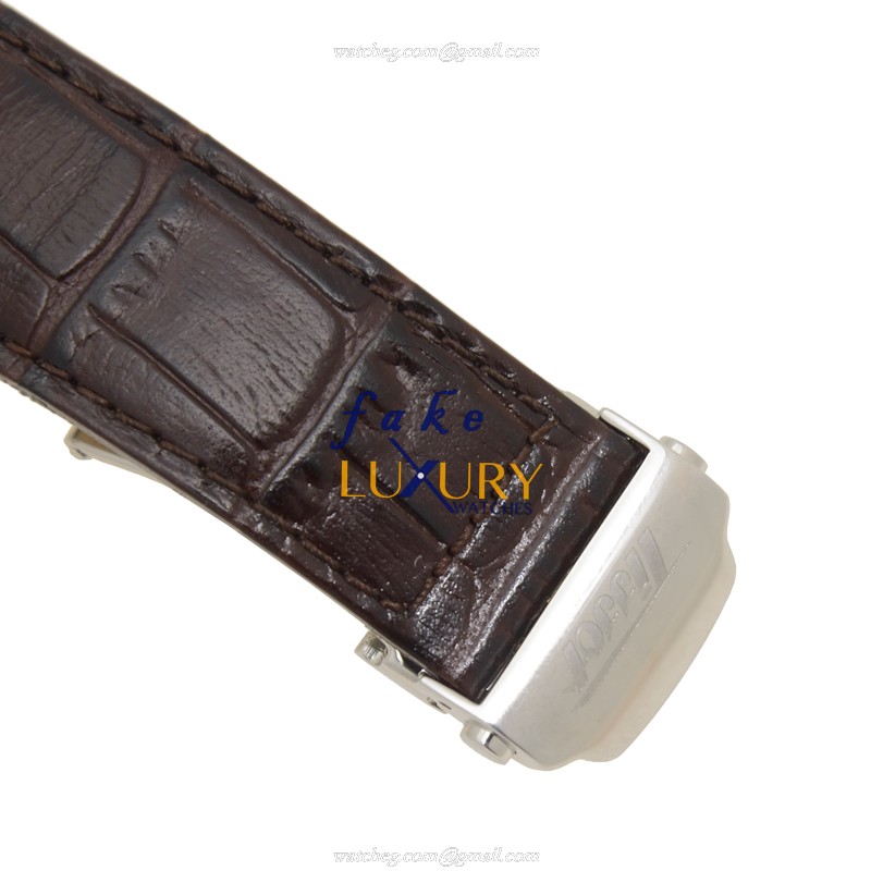 Tissot Heritage Automatic T078.641.16.037.00 Silver Dial Brown Leather Replica Watch - Image 4