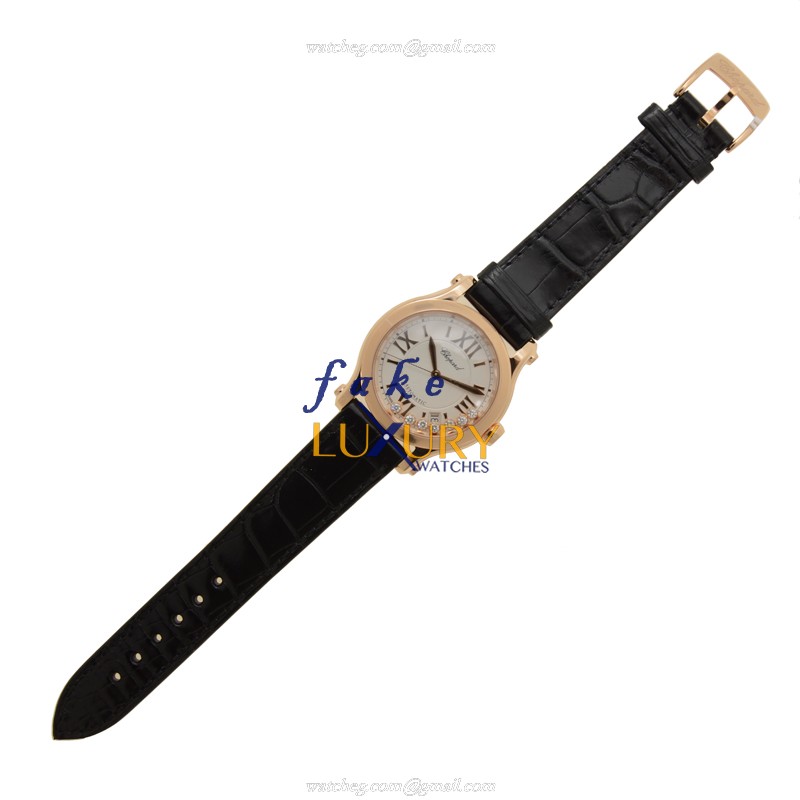 Chopard 274808-5001 HAPPY SPORT Automatic 18kt Rose Gold - Replica Watch - 15202ST.OO.1240ST.01 - Image 2