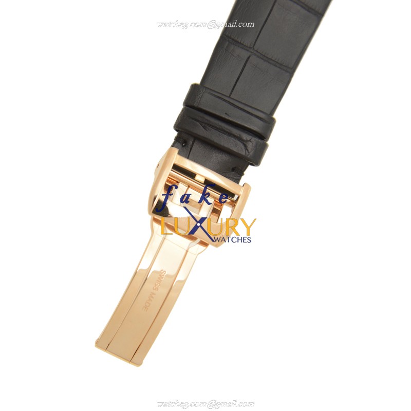 Girard Perregaux 49539-52-151-BK6B Classic Chronograph Replica Watch, Automatic, Rose Gold Case - Image 4