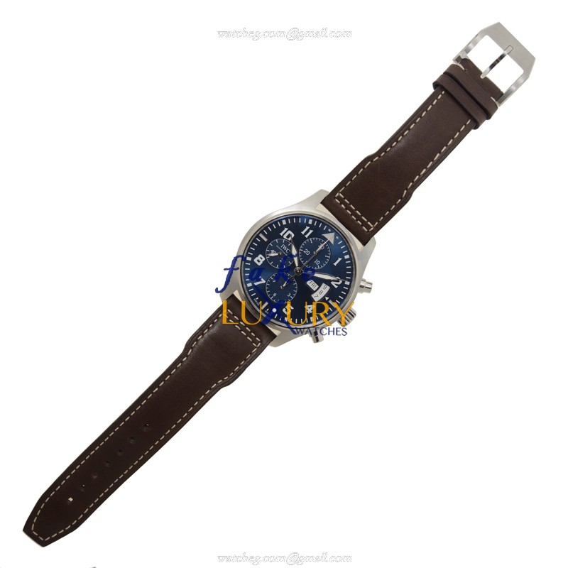 IWC Pilots IW377706 Automatic Blue Dial Brown Strap | 15202ST.OO.1240ST.01 | Automatic | Steel - Image 2