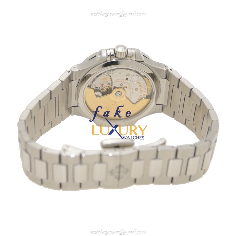 Patek Philippe 7018/1A-010 Nautilus Replica Watch, Blue Mother of Pearl Dial, Automatic Movement - Image 4