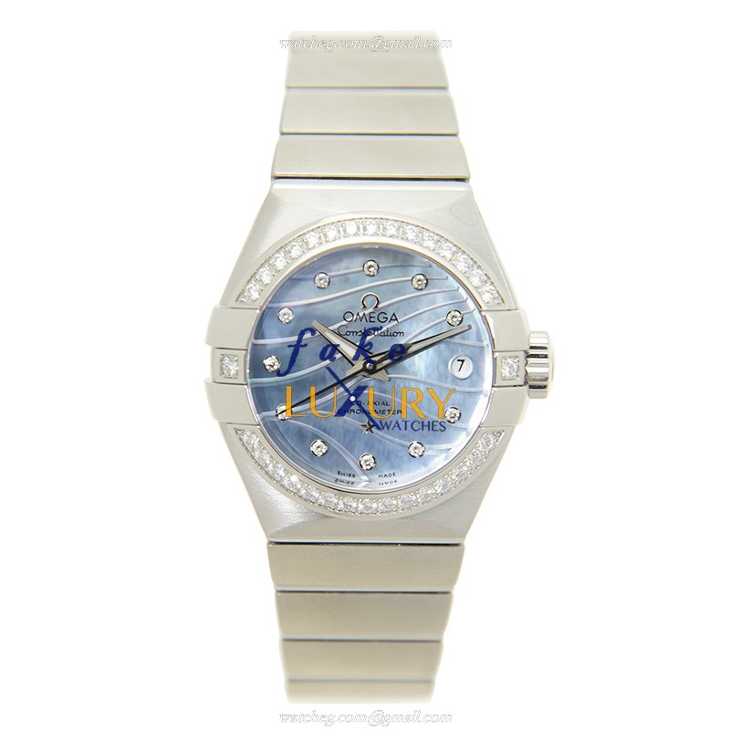 Omega 123.15.27.20.57.001 CONSTELLATION Auto Stainless Steel Replica Watch - Image 2