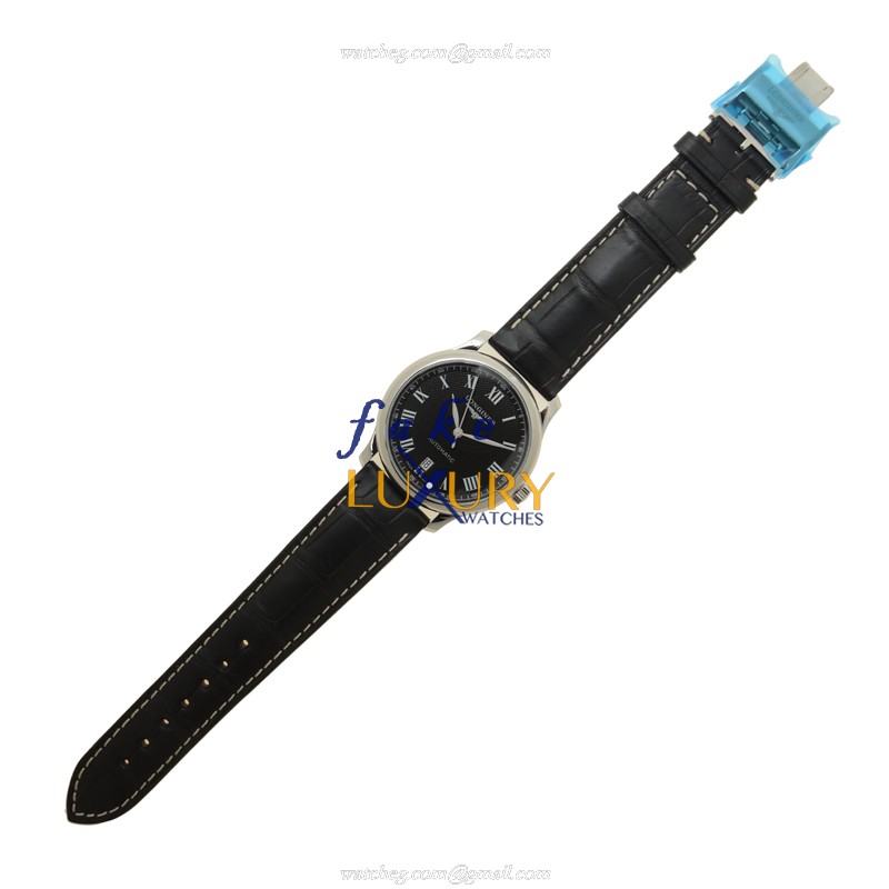 Longines L2.628.4.51.7 - Master Automatic - Stainless Steel - Replica Watch - 38.5mm Black Dial - Image 2