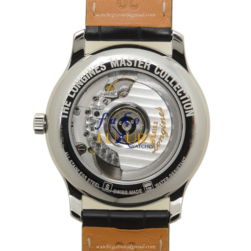 Longines L2.628.4.51.7 - Master Automatic - Stainless Steel - Replica Watch - 38.5mm Black Dial - Image 3