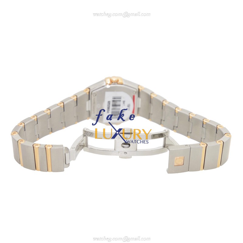 Omega Constellation 123.25.24.60.55.012 Replica Watch, Quartz, White Dial, 18kt Rose Gold & - Image 5