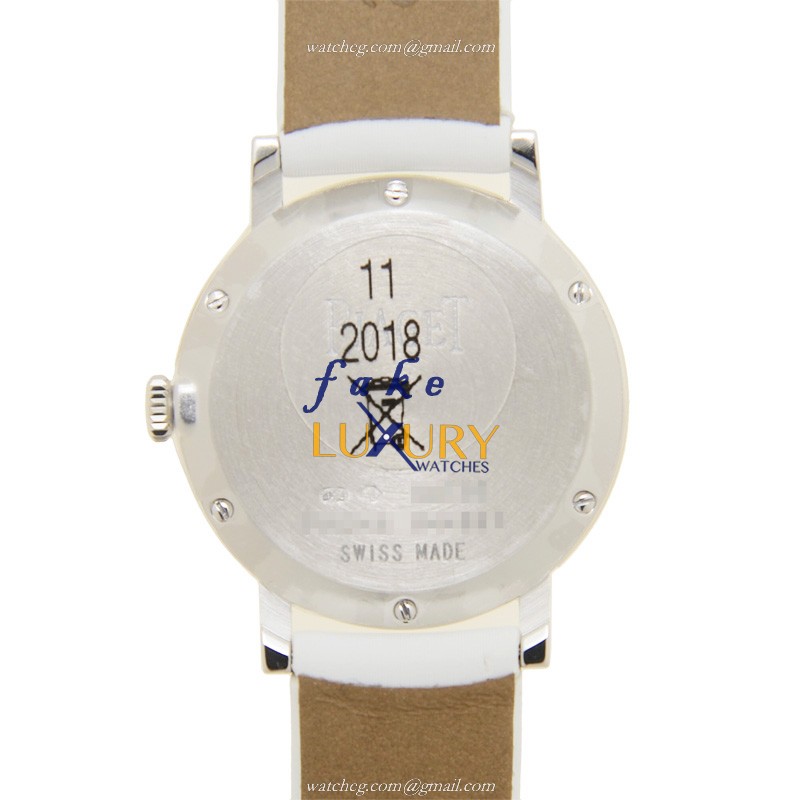 G0A36532 - Piaget Altiplano Replica Watch Quartz 18kt White Gold Diamond White Dial - Image 3