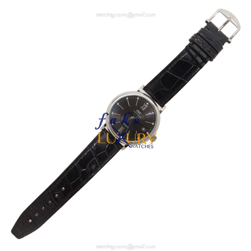IWC Portofino IW458102 Automatic Stainless Steel Dark Grey Dial Replica Watch - Image 2