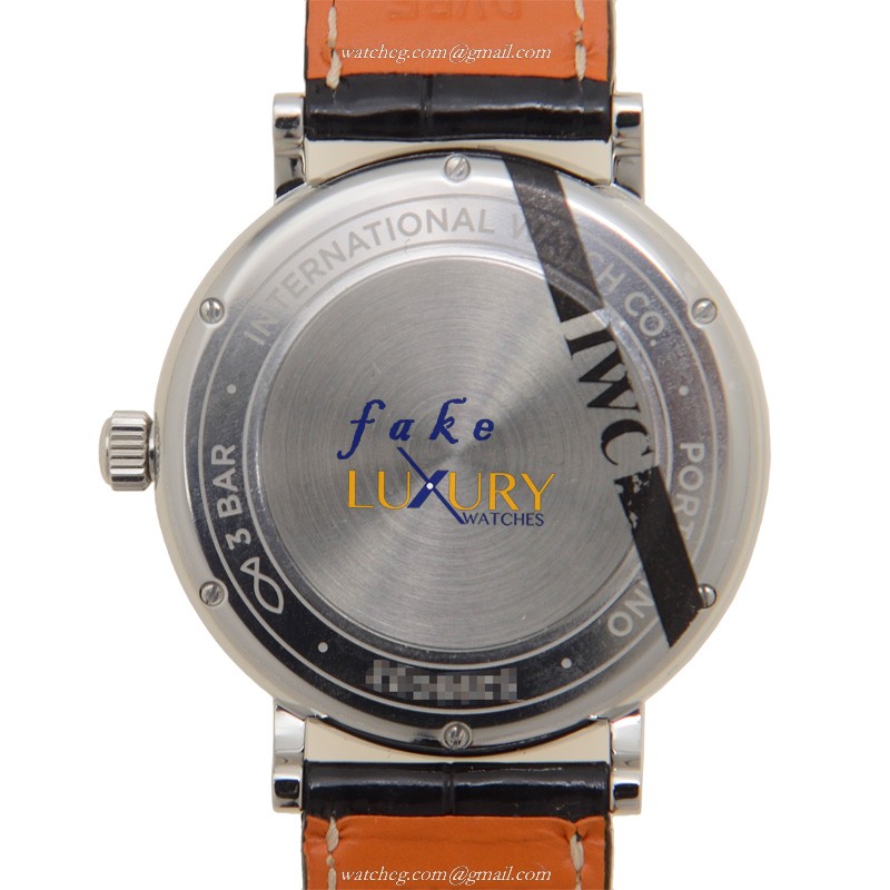 IWC Portofino IW458102 Automatic Stainless Steel Dark Grey Dial Replica Watch - Image 3