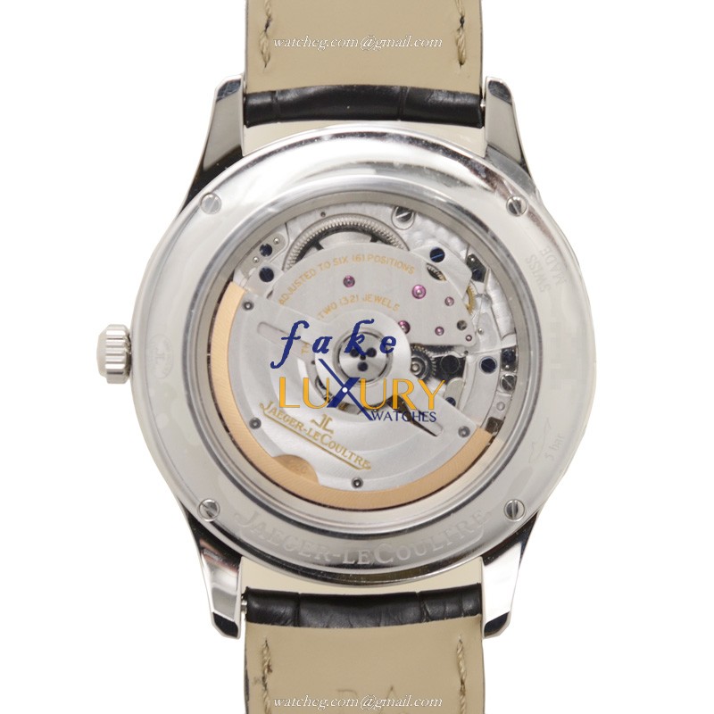 Jaeger-Lecoultre Q1558420 Master Ultra Thin Automatic Stainless Steel Replica Watch, Silver Dial - Image 3