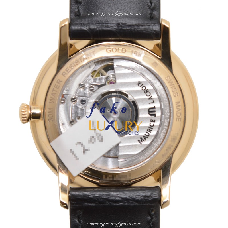 Maurice Lacroix Les Classiques LC6007-PG101-310 | Automatic | 18kt Rose Gold | Replica Watch - Image 3