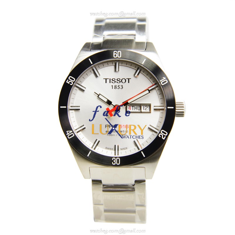 Tissot T044.430.21.031.00 - Replica Watch - Automatic - White Dial - Steel Bracelet - 42mm - Image 2