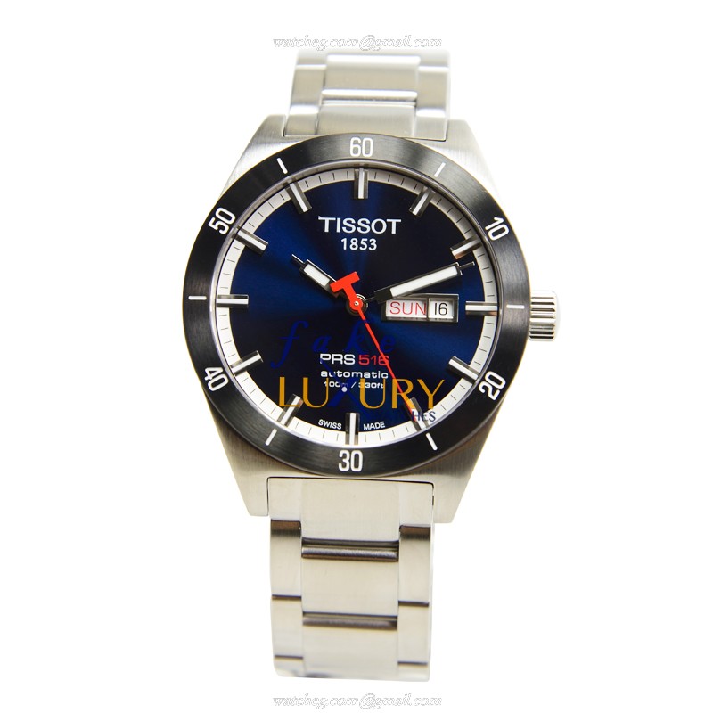 Tissot T-SPORT Automatic Stainless Steel T044.430.21.041.00 Blue Dial Replica Watch - Image 2
