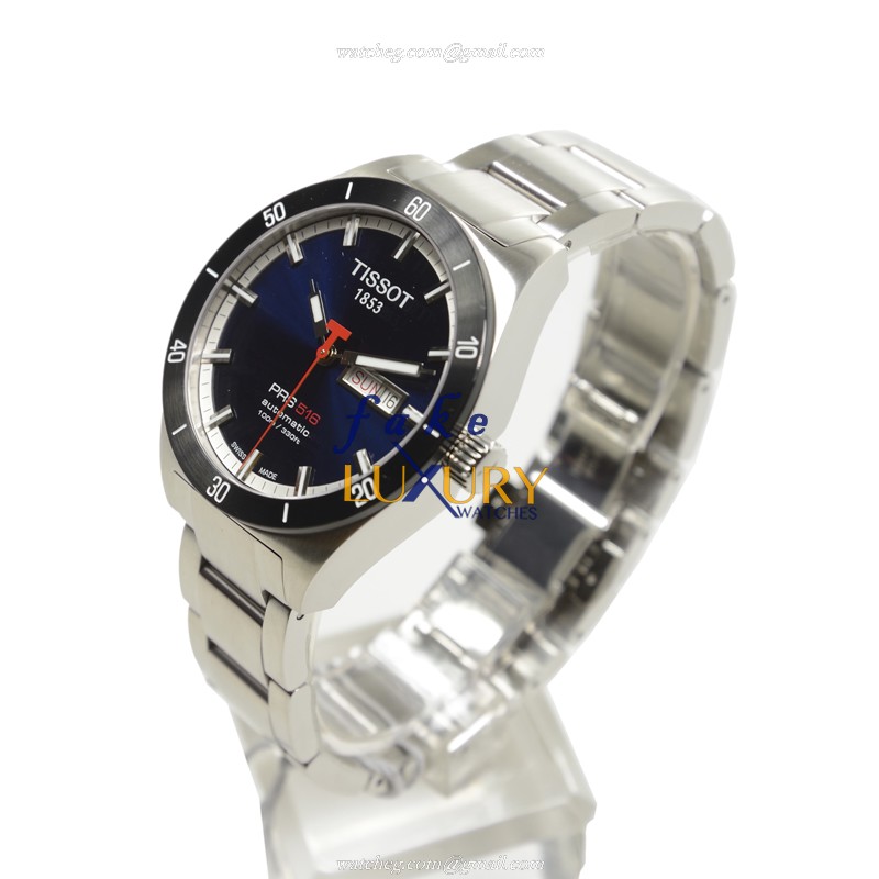 Tissot T-SPORT Automatic Stainless Steel T044.430.21.041.00 Blue Dial Replica Watch - Image 3