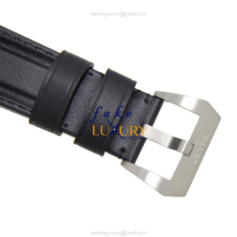 Panerai PAM00233 LUMINOR Manual Wind Stainless Steel Replica Watch, Black Dial, Ceramic Bezel - Image 4