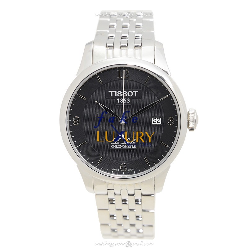 Tissot T006.408.11.057.00 Replica Watch, Automatic, Black Dial, Steel Case & Bracelet - Image 2