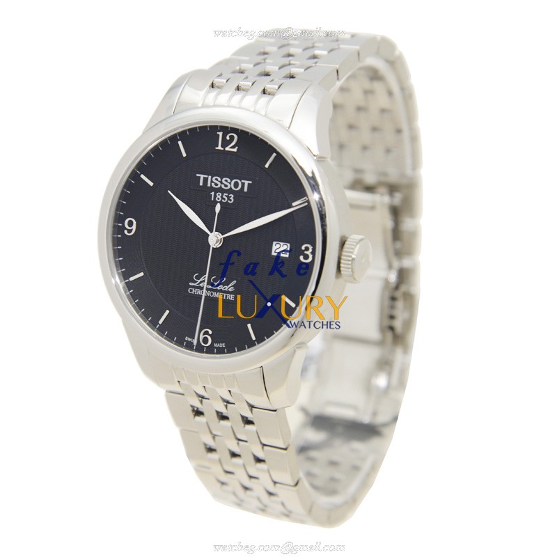 Tissot T006.408.11.057.00 Replica Watch, Automatic, Black Dial, Steel Case & Bracelet - Image 3