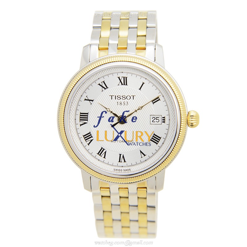 Tissot T-CLASSIC T045.407.22.033.00 Replica Watch - Automatic - Silver Dial - Grey Steel Strap - Image 2