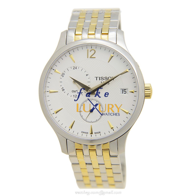 Tissot T-CLASSIC Quartz Steel T063.639.22.037.00 - Silver Dial - Stainless Steel - Replica Watch - Image 2
