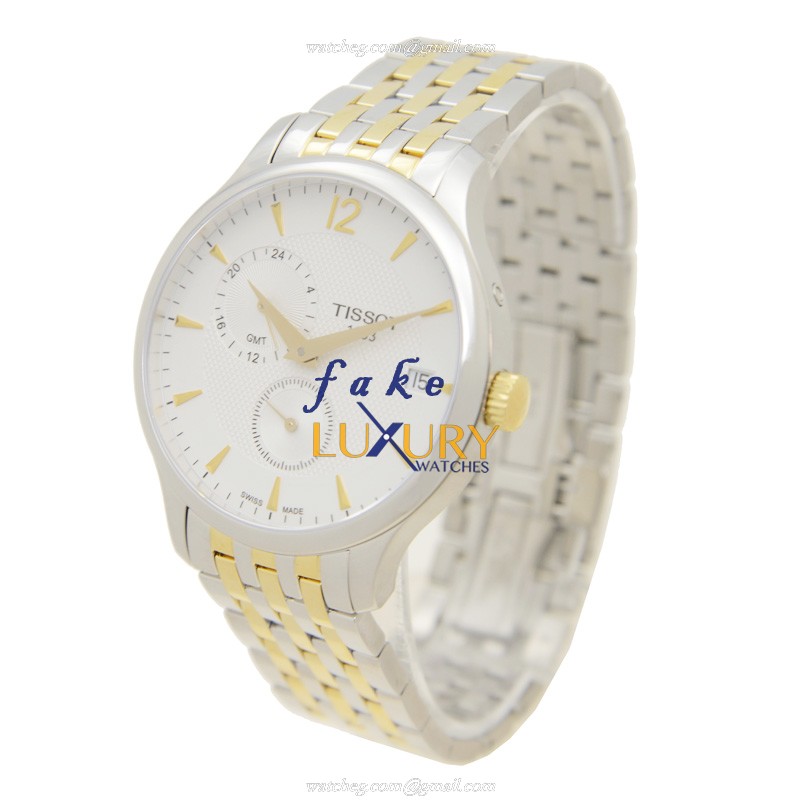 Tissot T-CLASSIC Quartz Steel T063.639.22.037.00 - Silver Dial - Stainless Steel - Replica Watch - Image 3