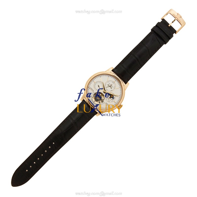 Jaeger-Lecoultre Q5042520 Master Ultra Thin Replica, Automatic, Silver Dial, Rose Gold Case Watch - Image 2