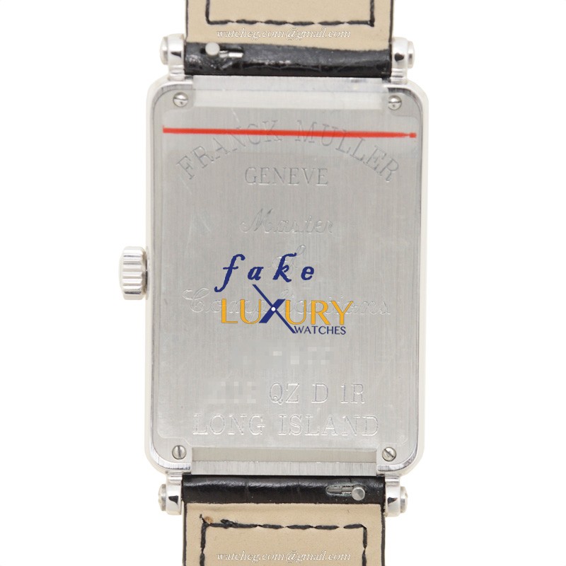 Franck Muller 1002 QZ D 1R AC LONG ISLAND Quartz Stainless Steel & Diamond Replica Watch, 30.5mm - Image 3