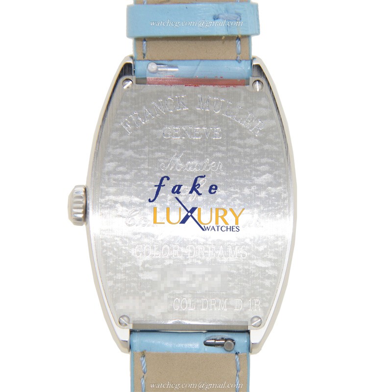 Franck Muller 2852 QZ COL DRM D 1R AC CINTREE CURVEX Quartz Silver Dial Steel Case Replica Watch - Image 3