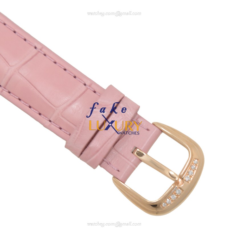 Franck Muller 2852 QZ REL D 1R 5N CURVEX Quartz 18kt Rose Gold & Diamond Replica Watch - 31mm - Image 4