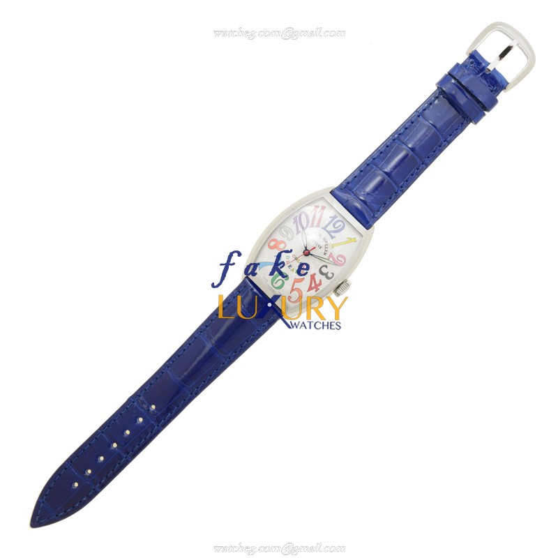 Franck Muller 5850 SC COL DRM AC Cintree Curvex Automatic Stainless Steel Silver Dial Replica Watch - Image 2