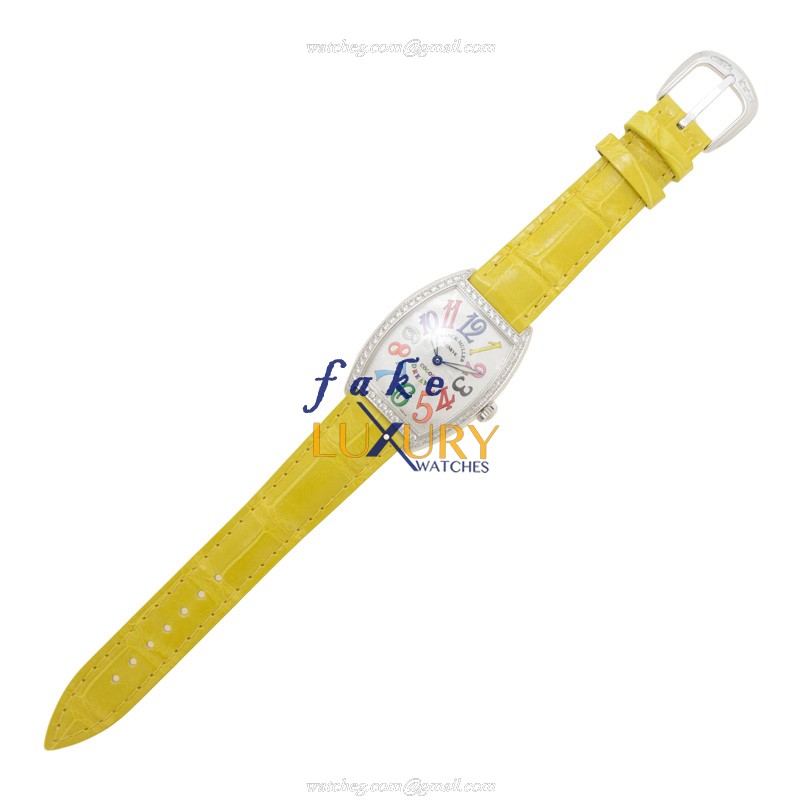Franck Muller 7502 QZ COL DRM D 1R AC CINTREE CURVEX Quartz Stainless Steel & Diamond - 7502 QZ COL - Image 2